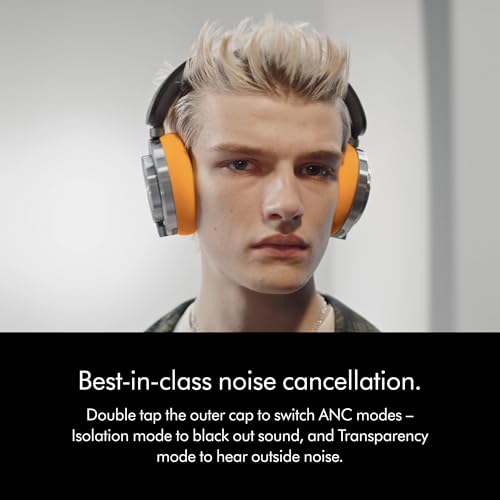 Dyson OnTrac™ Over Ear Wireless Headphones - Active Noise Cancelling, Up to 55 Hours Battery Life(2), Customizable, Transparency Mode - CNC Aluminum