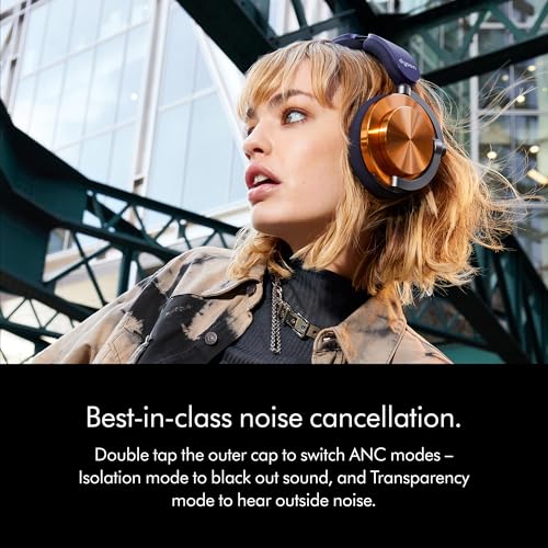 Dyson OnTrac™ Over Ear Wireless Headphones - Active Noise Cancelling, Up to 55 Hours Battery Life(2), Customizable, Transparency Mode - CNC Copper