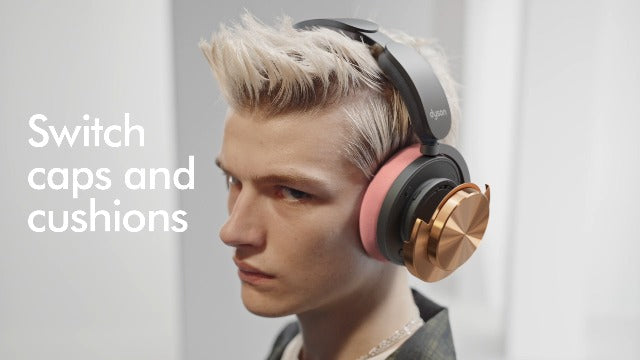 Dyson OnTrac™ Over Ear Wireless Headphones - Active Noise Cancelling, Up to 55 Hours Battery Life(2), Customizable, Transparency Mode - CNC Aluminum