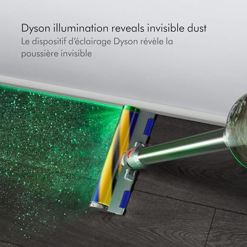 Dyson V15 Detect Cordless Vacuum Cleaner, Yellow/Nickel